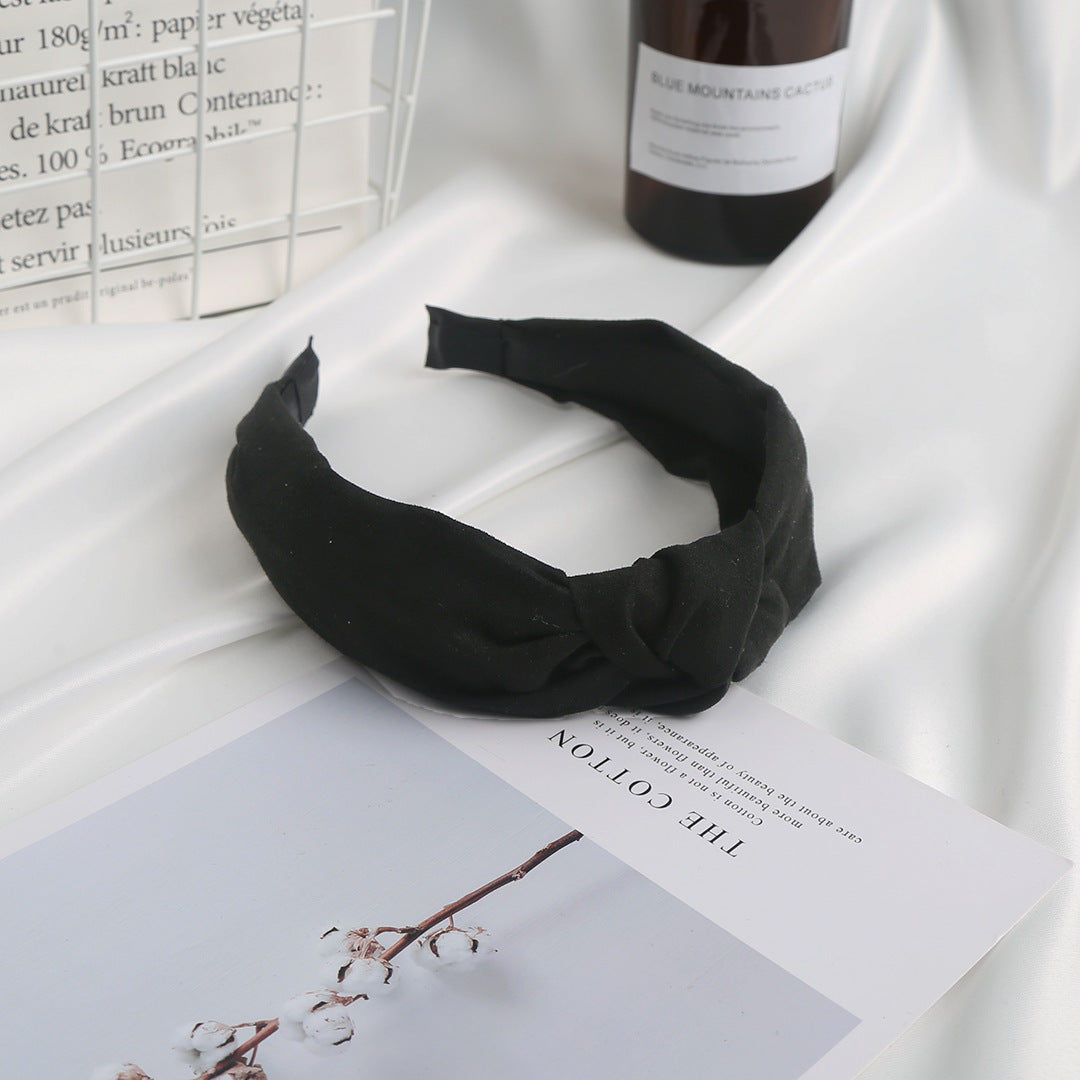 Wholesale Suede Wide Edge Headband